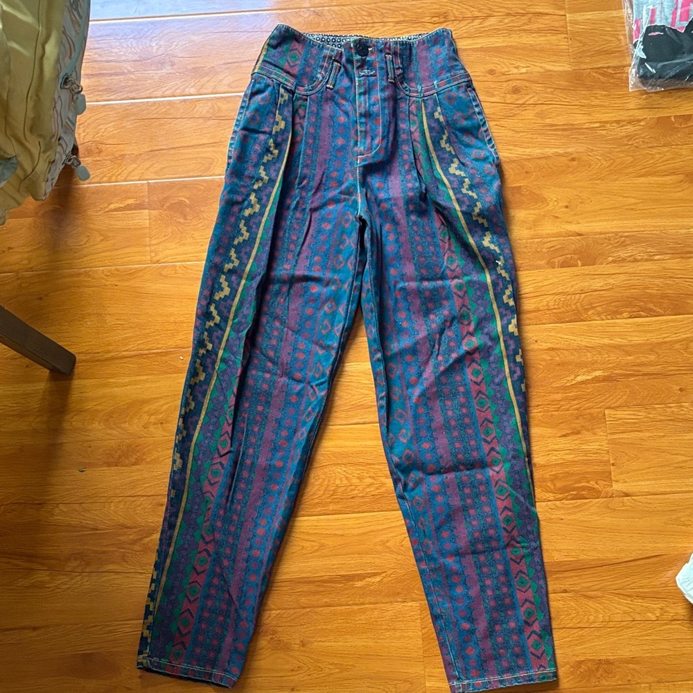 Marc by Marc Jacobs 
Tribal pants women’s size 2  
Vintage style